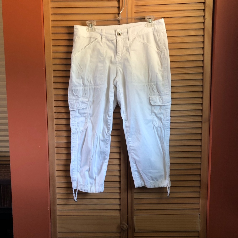 Cropped Cargo Pants